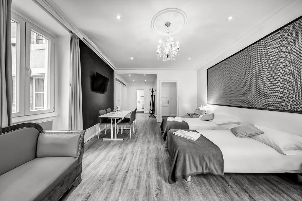 Hotel Du Raisin Лозанна Номер фото